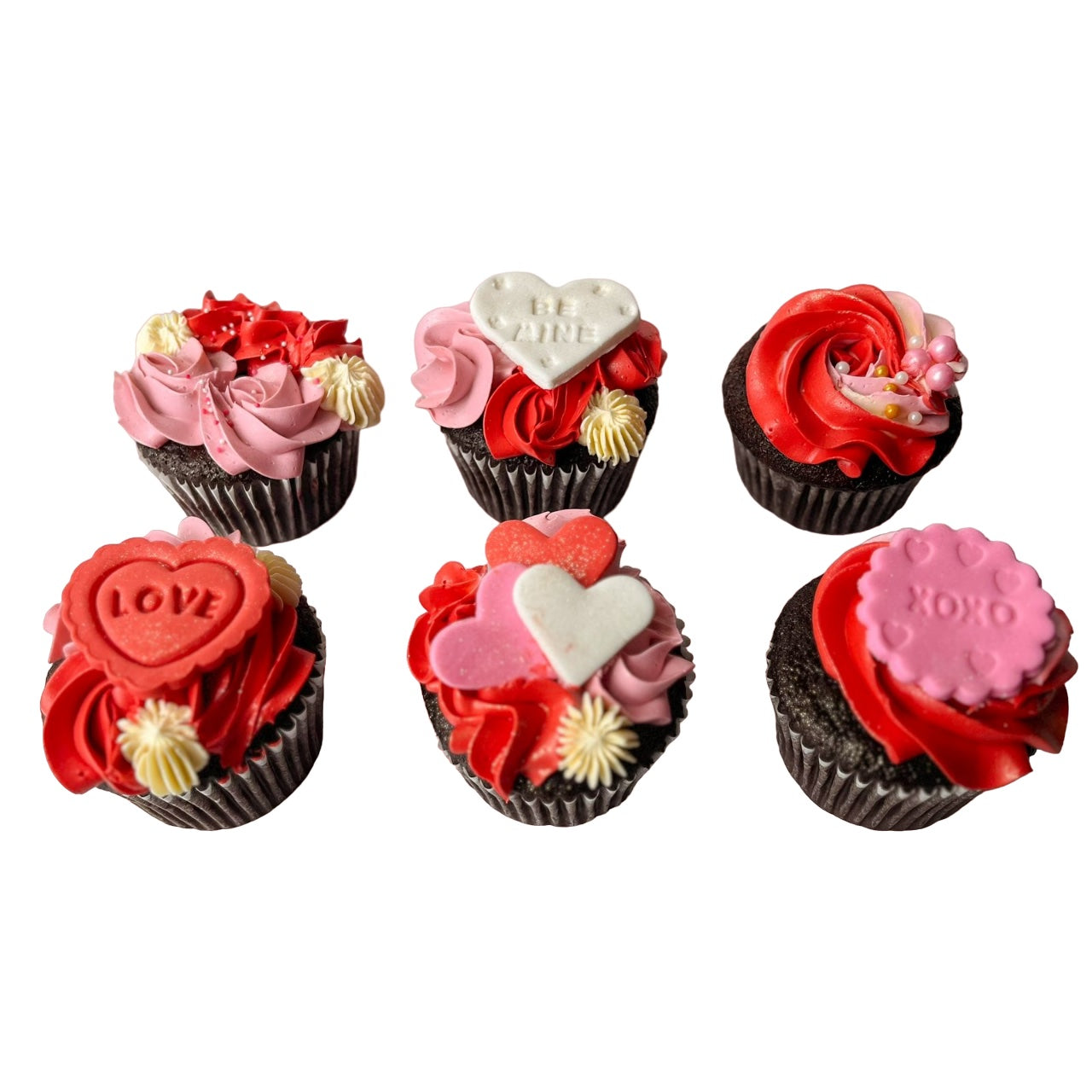 Valentine's Cupcakes 1/2 Dozen