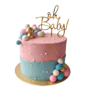 Gender Reveal Cake