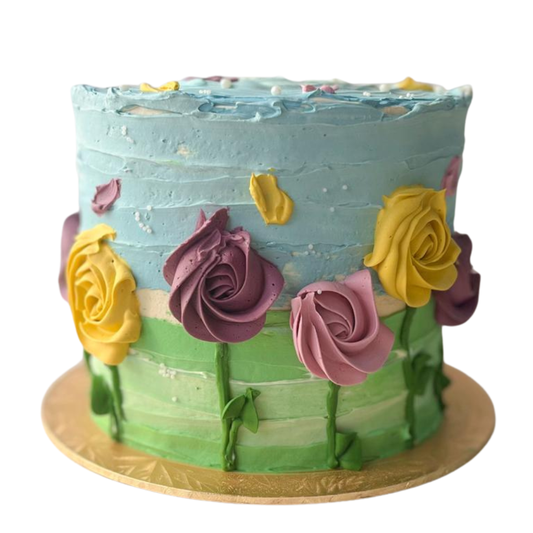 Flower Garden Cake