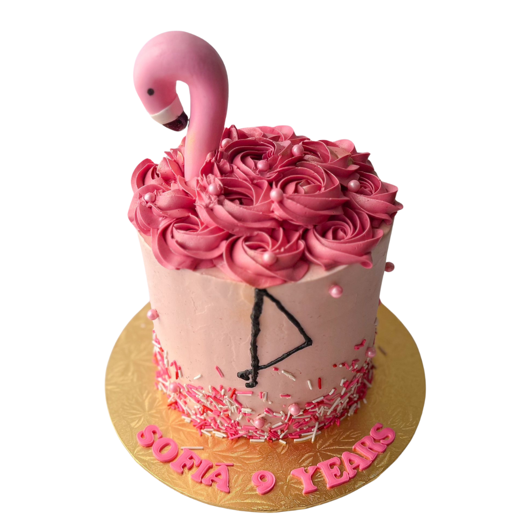 Flamingo Cake