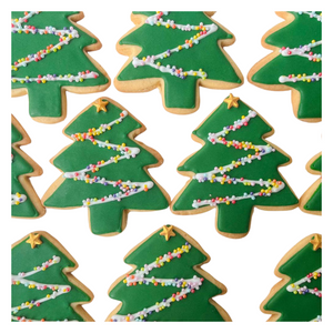 Christmas Tree Cookies Dozan