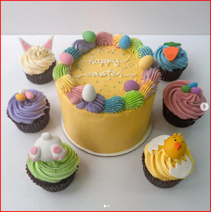 Party Packages - includes 8 inch Cake & 12 pcs Cupcakes