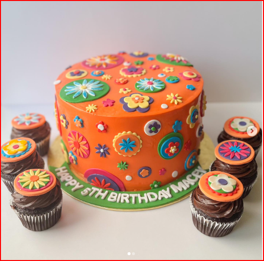 Party Packages - includes 8 inch Cake & 12 pcs Cupcakes