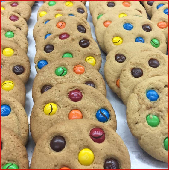 M&M Cookies - per Dozen