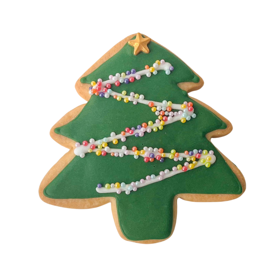 Christmas Tree Cookies Dozan