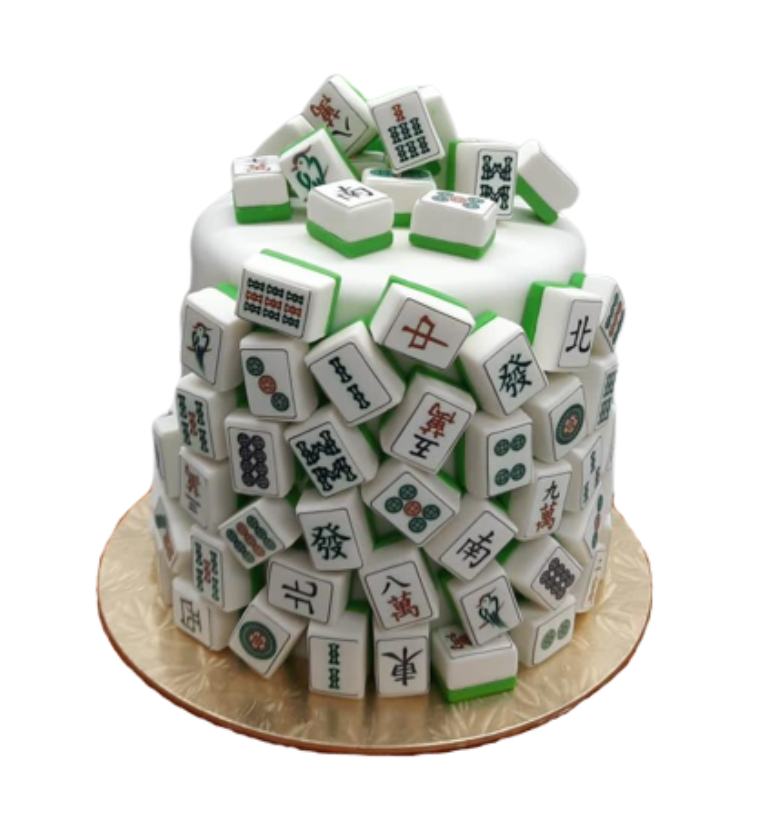 Mahjong Cake