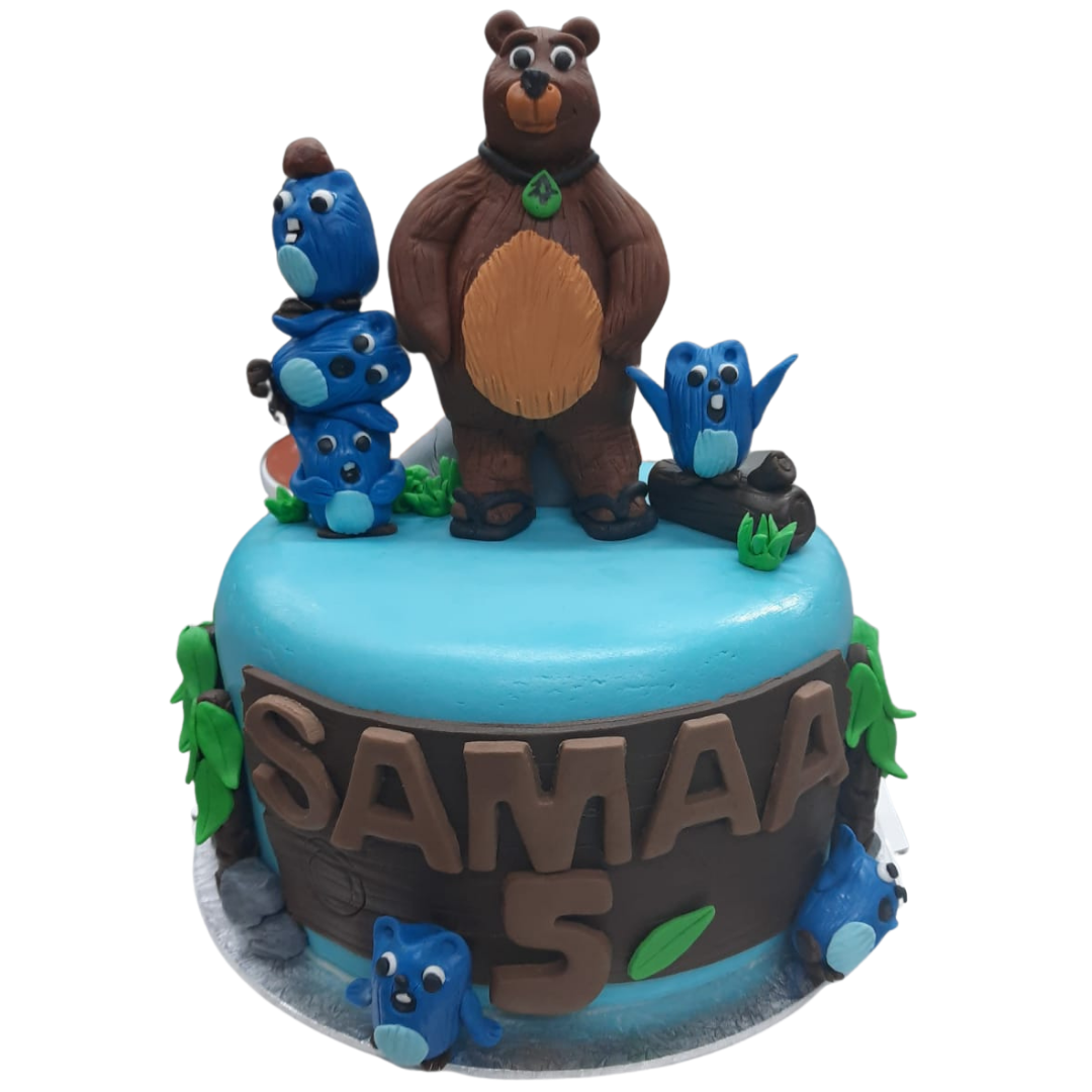 Grizzly Bear and Lemmings