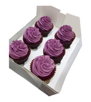 Ube Cupcake Box