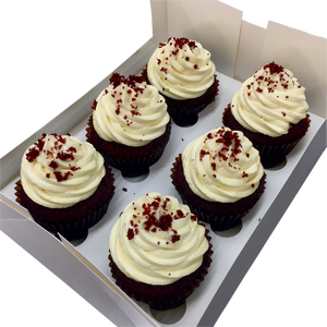 Red Velvet Cupcake Box